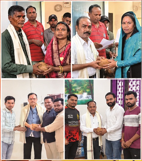 सोनहत@ शिक्षक दिवस पर भाजपा सोनहत मंडल का अनूठा अभियान